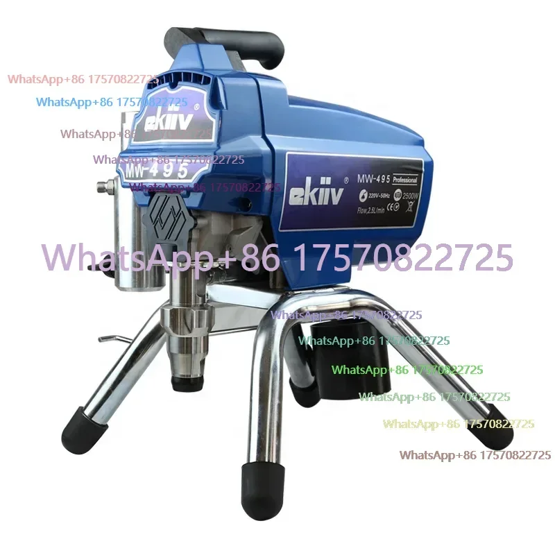 Most Powerful Airless Paint Sprayer Machine EKIIV M495 1800w 2.5L/min Power  Spray Paint Machine Airless Putty Sprayer
