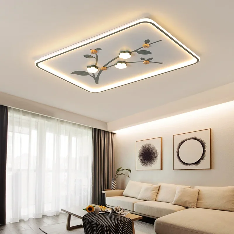 

Atmospheric Living Room Ceiling Light Simple Modern LED Light Fixtures Luxurious Bedroom Ceiling Lamps Nordic Creative Lighting