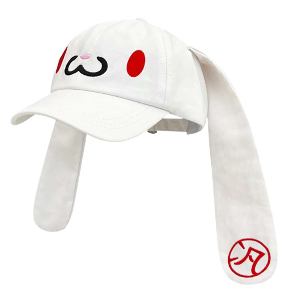

Универсальная кепка с кроликом Hanyo Usagi и ушками для женщин и девочек, детская модная бейсболка с милыми козырьками из мультфильма