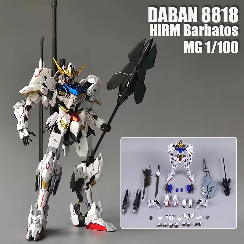 In Stock 8818 Hirm Barbatos Mg 1/100 The Fourth And Sixth Form Assembly Model Kit Action Figures Cool Model Toys Mecha gifts