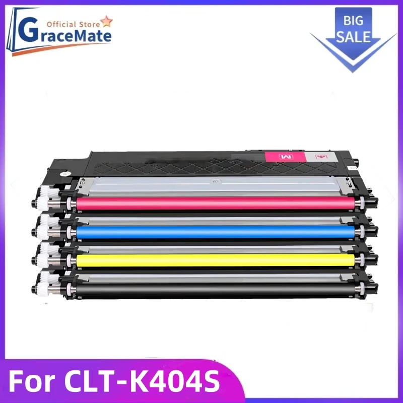 4Color toner cartridge CLT-K404S M404S C404S CLT-Y404S 404S compatible for Samsung C430W C433W C480 C480FN C480FW C480W printer