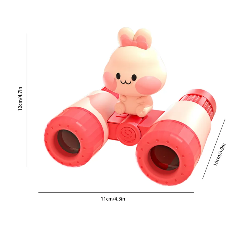 Spyglass For Kids Cartoon Handheld Toy Telescope For Kids Multifunctional Magnifying Glass Toys Preschool Learning Activities