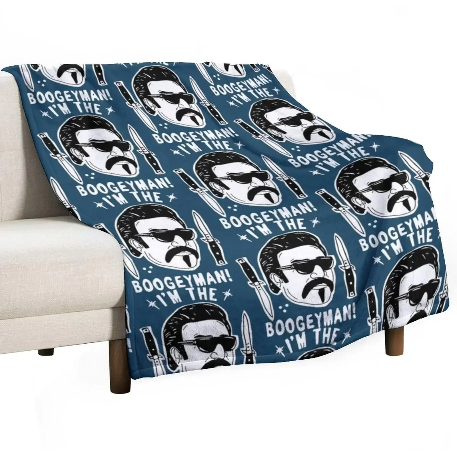 I_m the boogeyman Throw Blanket Heavy christmas gifts Blankets