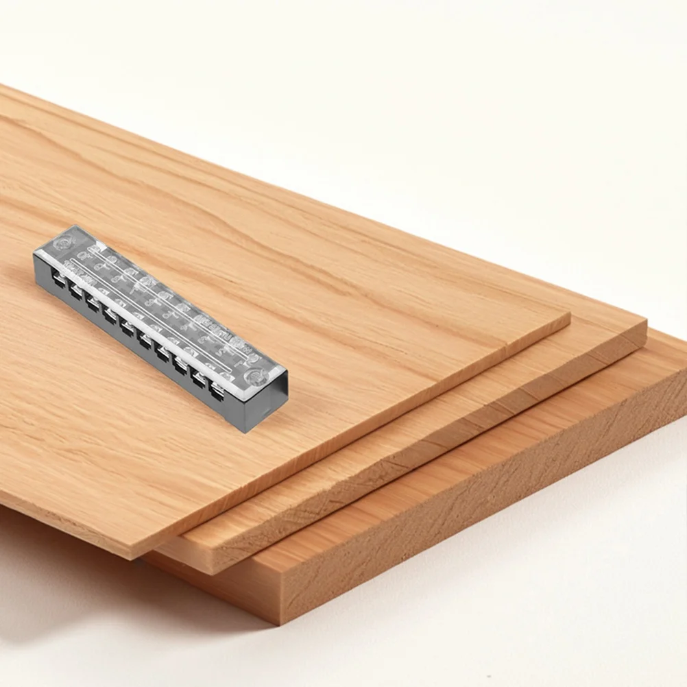 

5Pcs -1510 Fixed Terminal Block Strip 15a 10p Easy Install Wearing Resistance Versatile Use Reliable