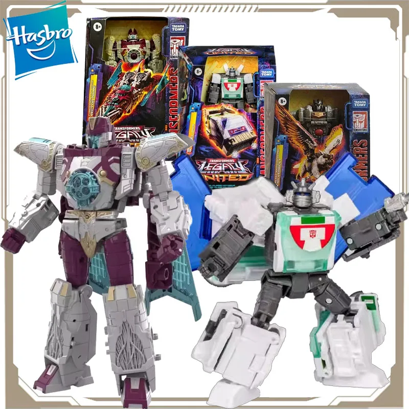 

Hasbro Original Transformers Anime Figure Legacy United Vector Prime Wheeljack Action Figure Toys for Boys Girls Kids Gift