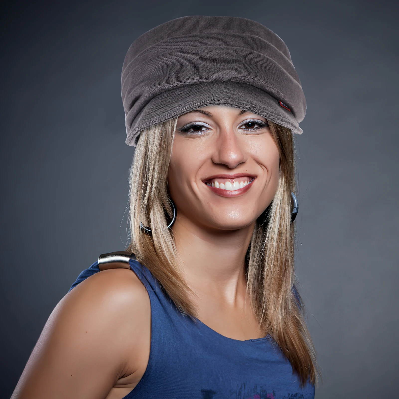 

Soft Brim Cap Women Fashionable Casual Peaked Hats Cloth Comfort Durable Texture Match Decor Party Outing Shopping Travel Work