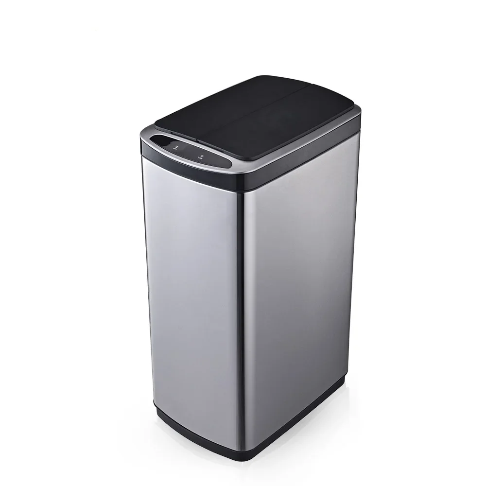 

20L 30L 40L 50L stainless steel trash can waste bins intelligent trash bin Hotel Office large Waste smart garbage bins