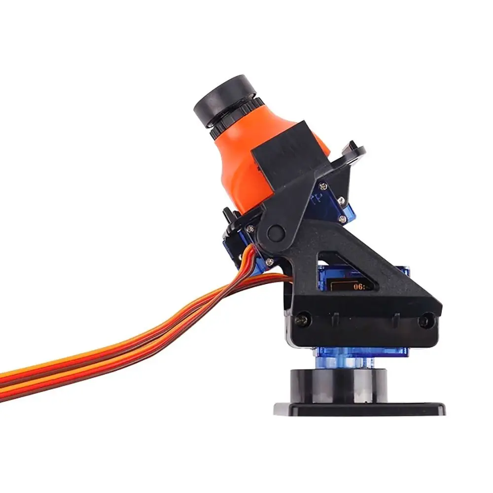 1Sets Rc Plane Parts Steering Gear Pan Tilt Ultrasonic Aerial Model SG90 MG90s 9g Two Axis PTZ Camera Mount PTZ with 2 Servo