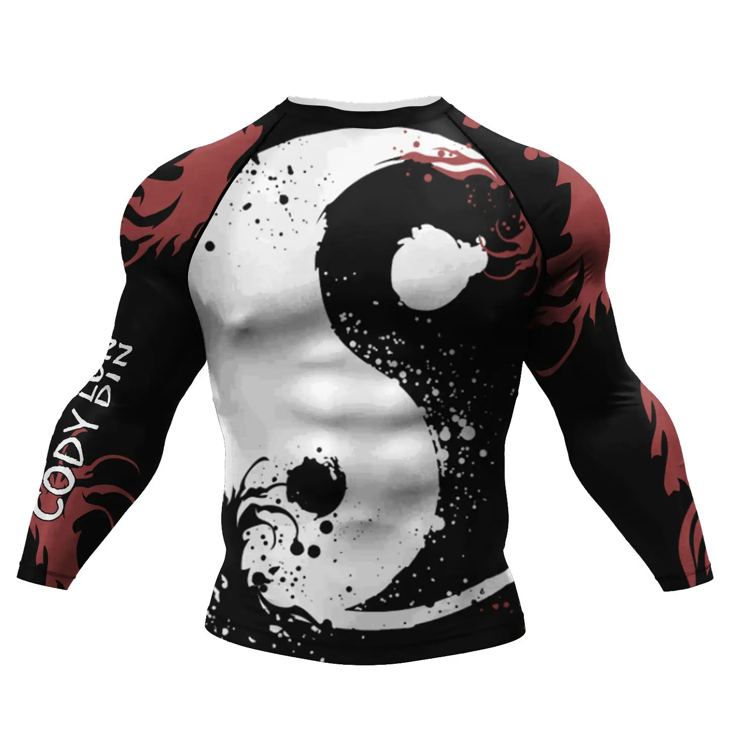 New Boxing Rashguard MMA T-shirt For Men Bjj Gi Kickboxing Jerseys Shirt Sport Long Sleeve Gym Rashgard T-shirts Fight Boxe Tees