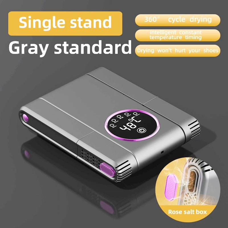 ABKR-Интеллектуальная сушилка для обуви Регулируемая быстросохнущая дезодорирующая сушилка для обуви Бытовая грелка для обуви Нагреватель Американская вилка