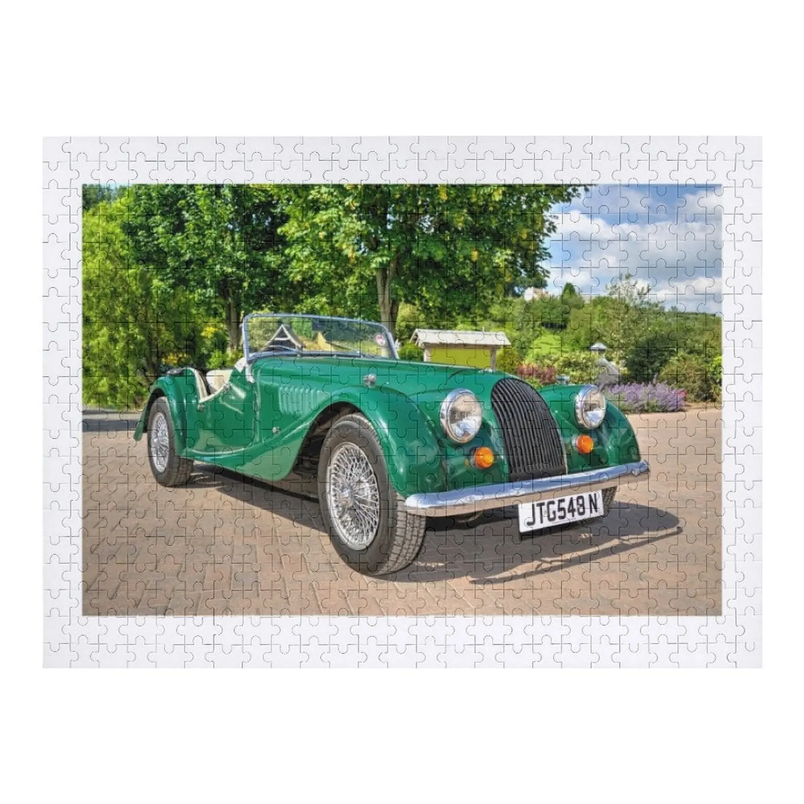 

Morgan Roadster Jigsaw Puzzle Customized Photo Custom Jigsaw Puzzle