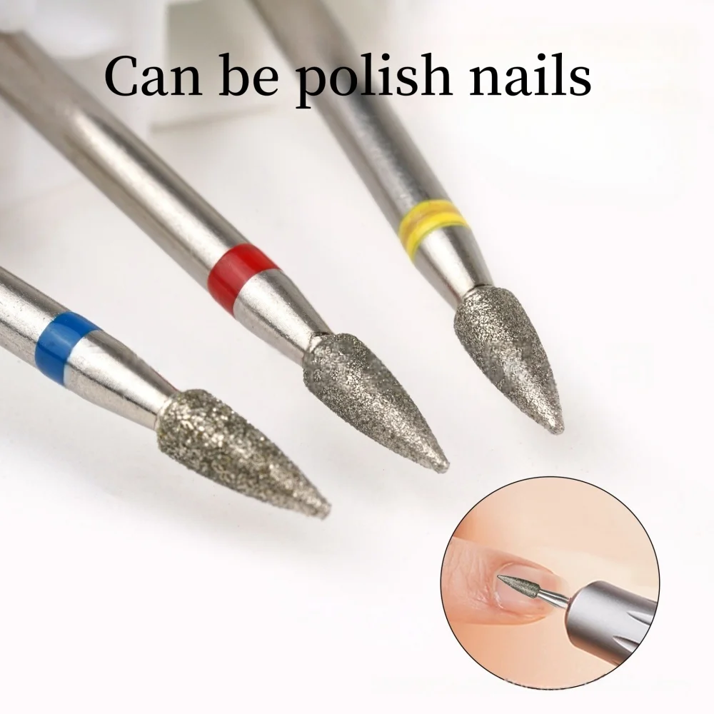 Dental Nails Diamond Drills polishers Denstistry Grinding Contouring Polishing Tools