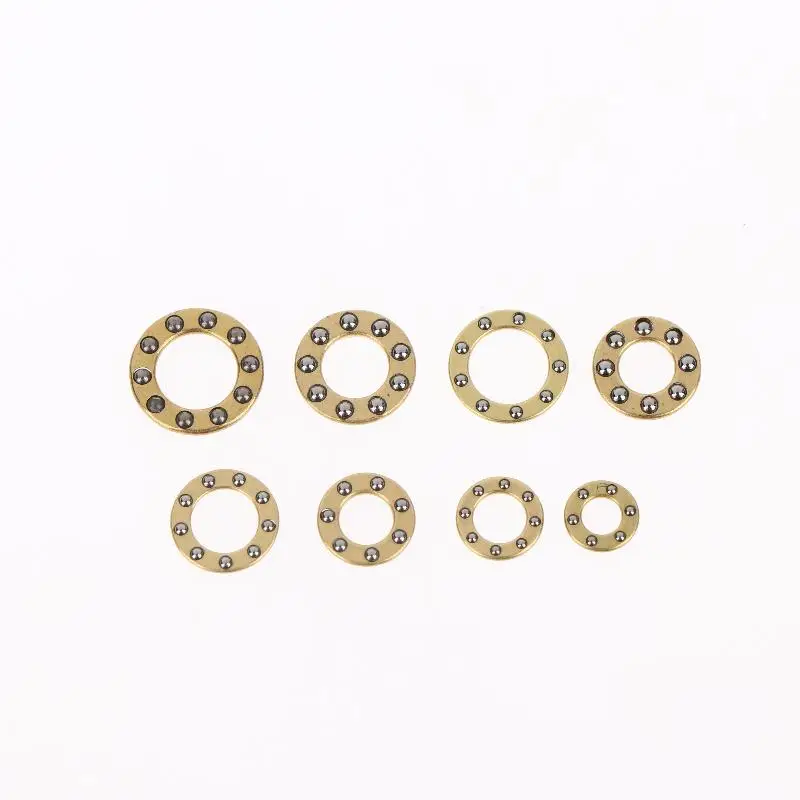 10Pcs Folding Knife Opening And Closing Accessories Mini Plane Axial Bearing Ceramic Steel Ball Thrust Copper Support