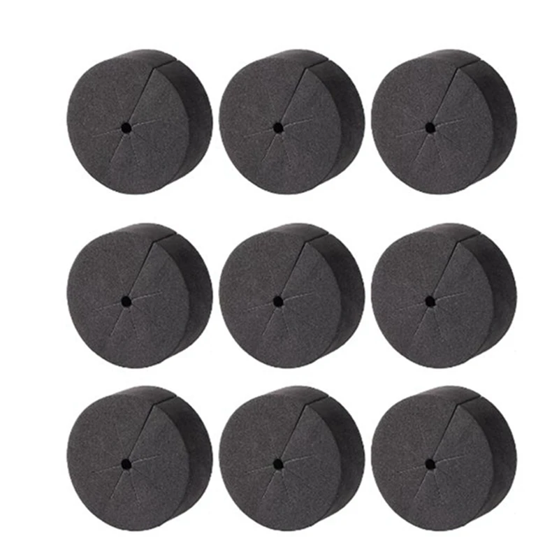 40Pcs Garden Clone Collars Neoprene Inserts Sponge Block Kits For 2 Inch Net Pots Hydroponics Systems And Cloning Machines