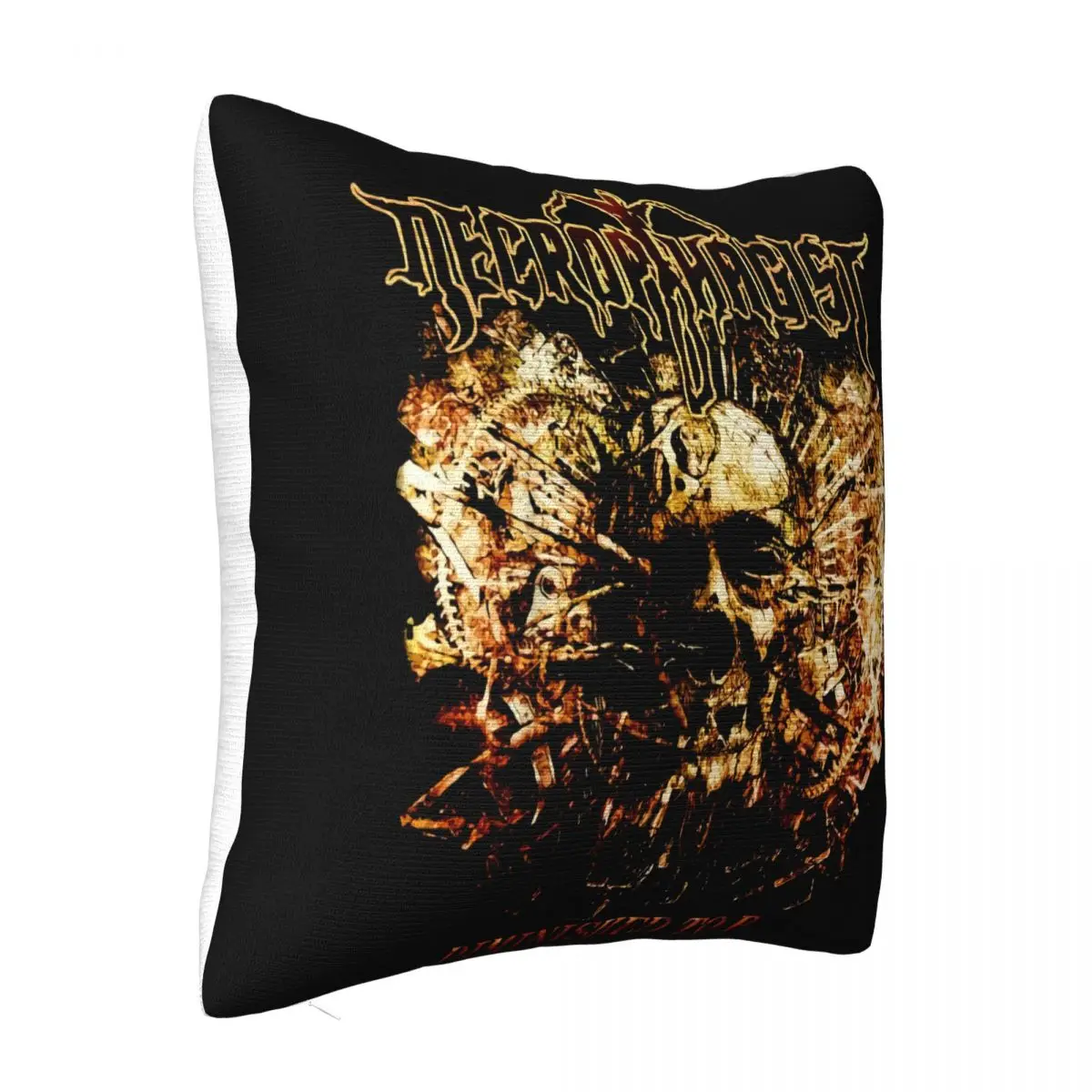 Necrophagist Mens Diminished Black Homme Interested Pictures Leisure Music Fashion Male Family Popular Style Pillow Case