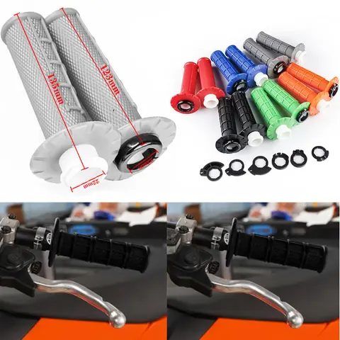 범용 오토바이 핸드 그립, 스냅온 캠 잠금온 그립, KTM Husqvarna GasGas XC XCF EXC FC FX TC TX EC EX MC 125-500