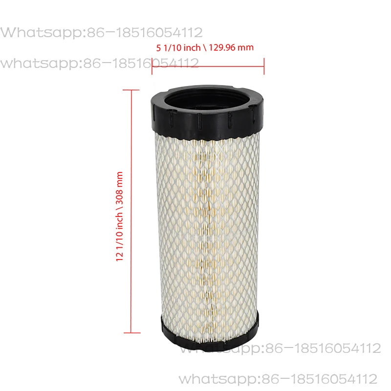 Filtro de Aire Exterior AT338105 Compatible con Minicargadora 312GR 314G 315 316GR 317G 318E 318G 319E 320E 320G