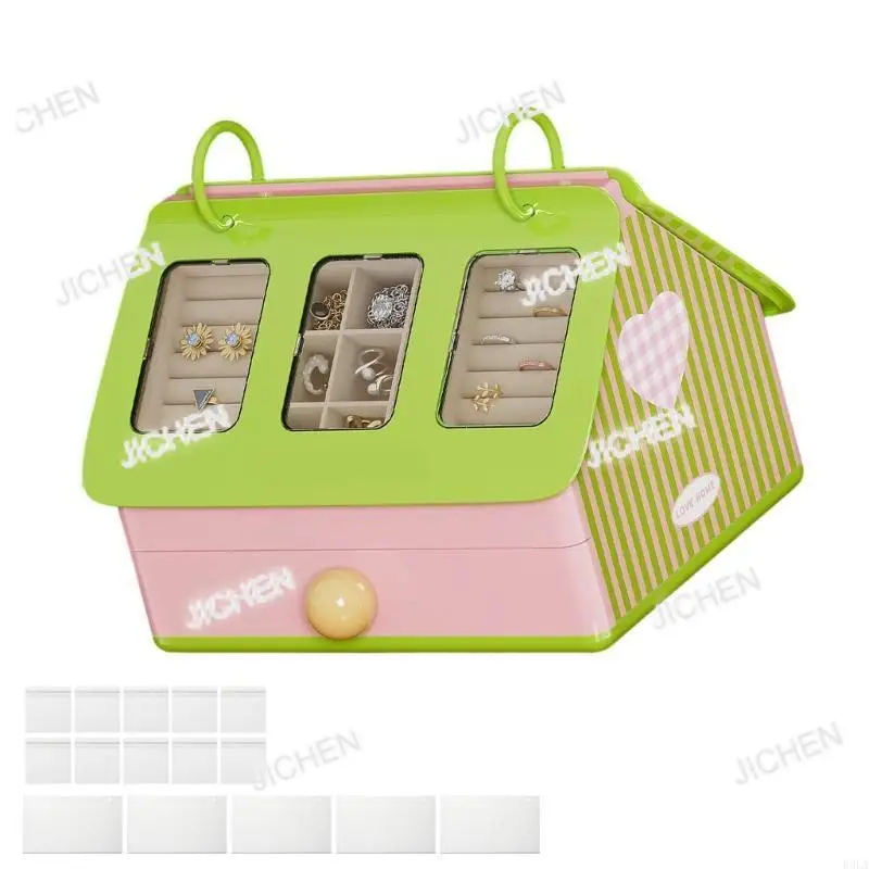 

Neu 2025 New House Designs Jewelry Storage Organizers Large Capacity for Earrings Bracelets Storage on Dresser Decoration