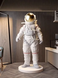 Home Decor Figurines Nordic Astronaut Statues Floor Decoration Living Room Large Figure Sculpture Ornaments Store High-end Decor