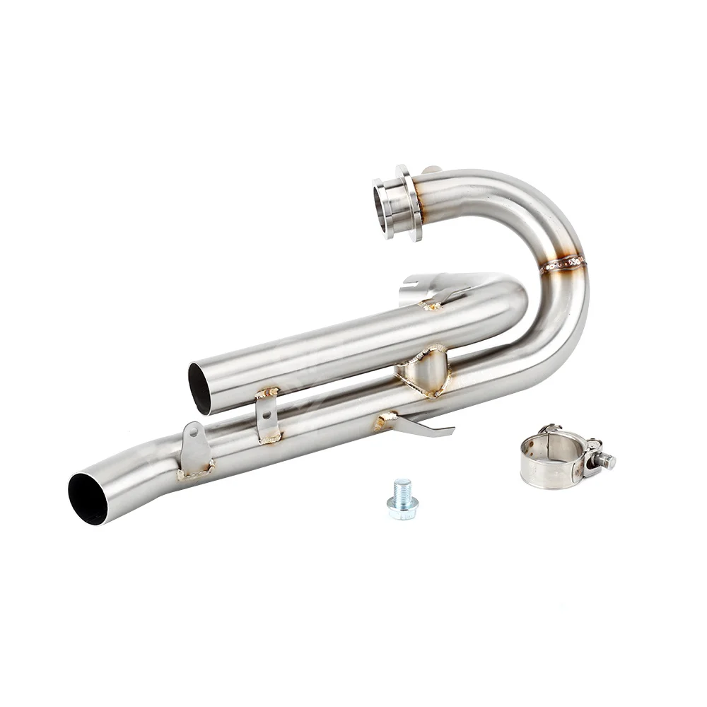 For Triumph Street Scrambler 2017 2018 2019 2020 2021 Scrambler 900 2022 2023 Escape Slip-on Motorcycle Exhaust Mid Link Pipe