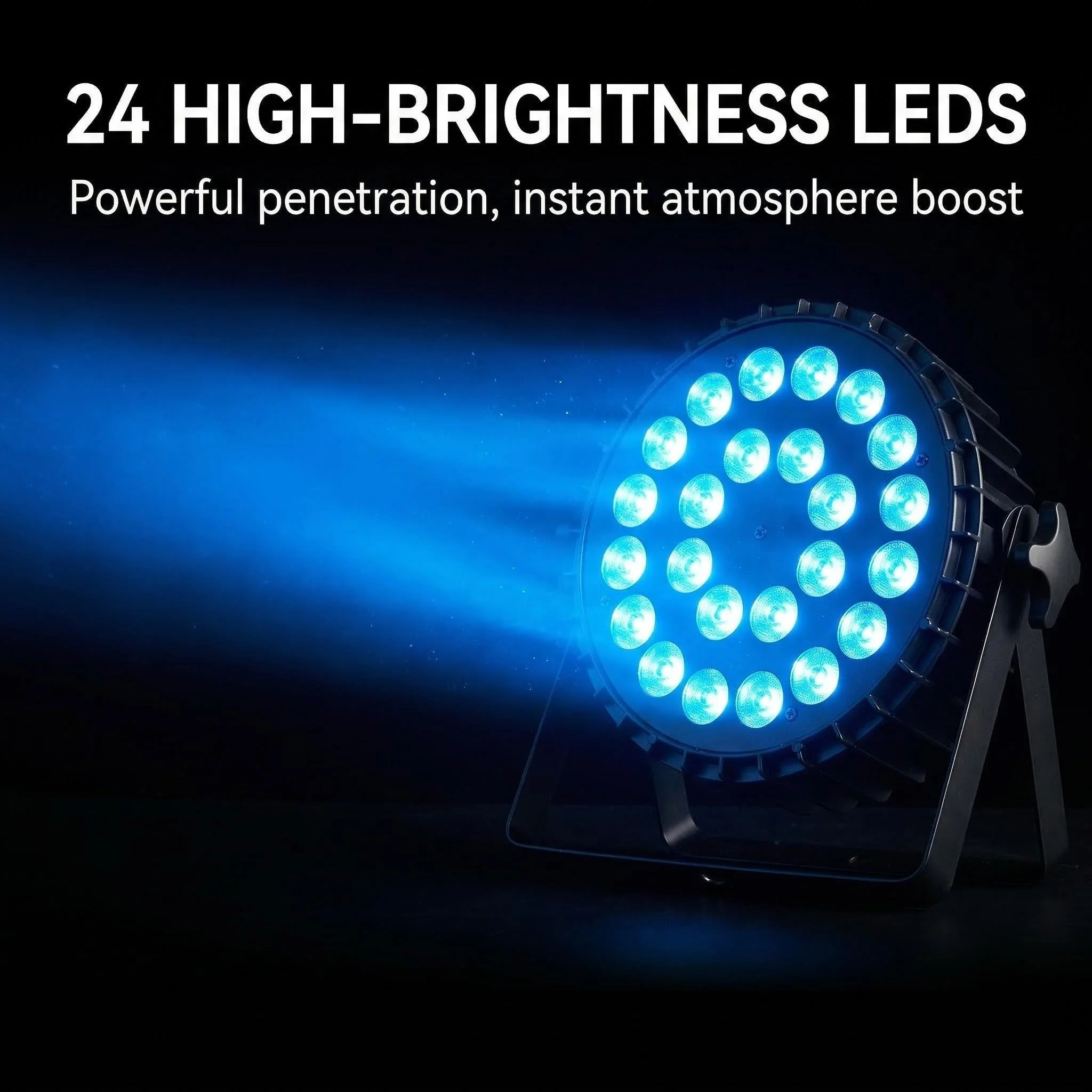Aluminum LED Par light 24x18W RGBWA UV 6in1 led Stage light  profession Stage lighting  dj wash light