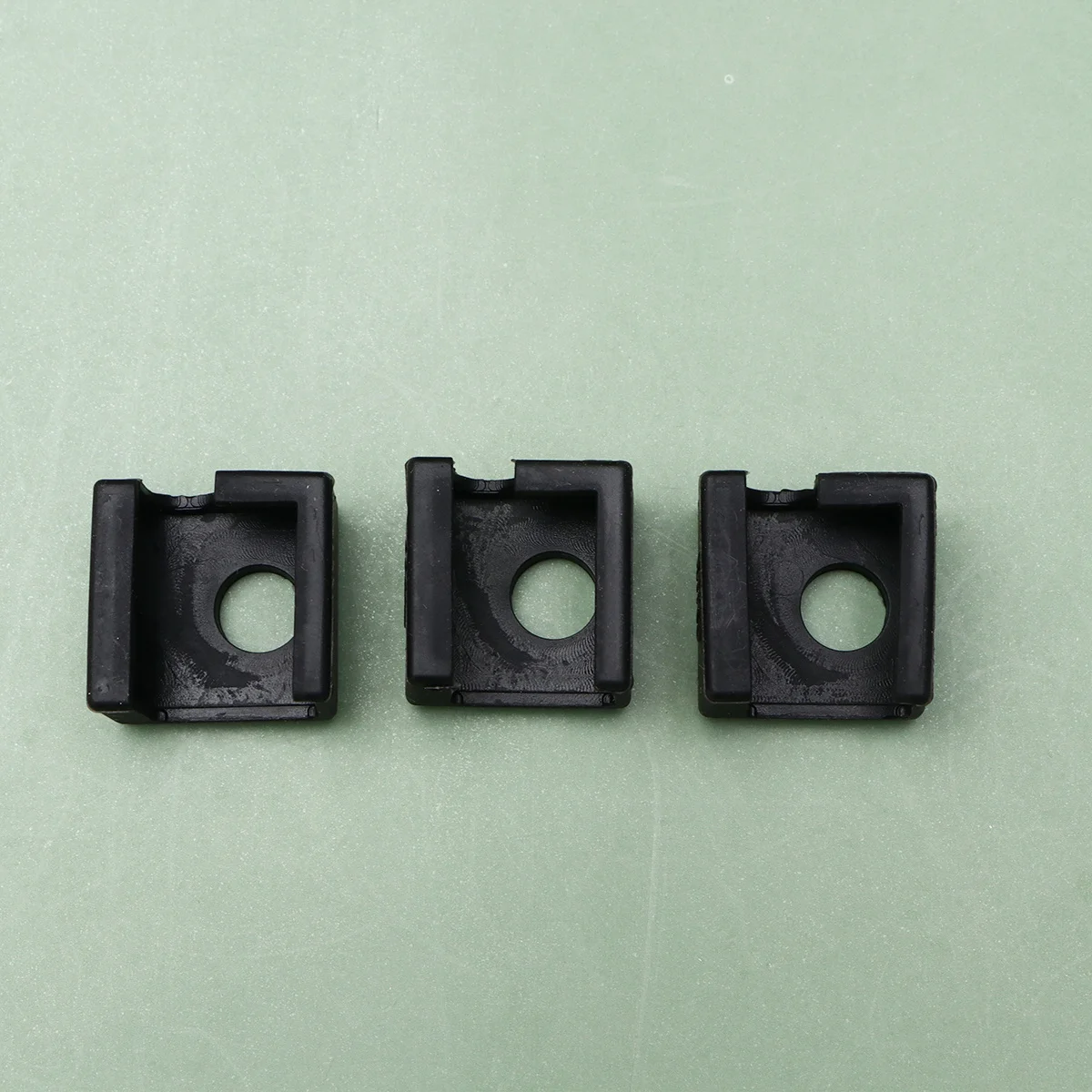 

3pcs Block Silicone Sleeve Aluminum Heater Protective Cover for Aluminum Block Silicone Sleeve 3D Printer Parts Accessories