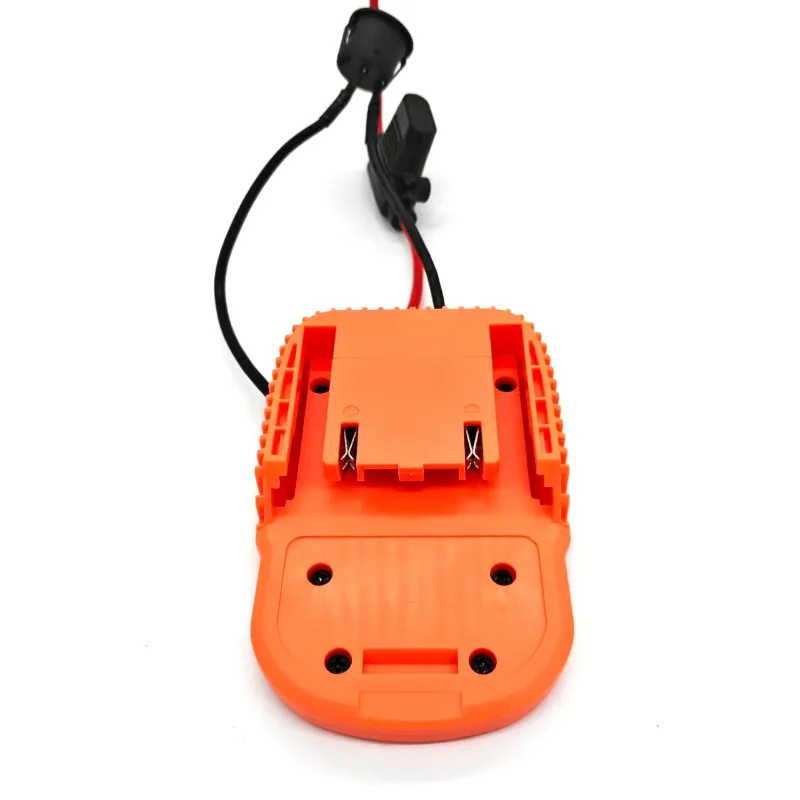 Portable Power Wheel Converter Adapter Power Connector for AEG/Worx 4-pin Batteries with Fuse and 14 AWG Cable for DIY Robots view 4