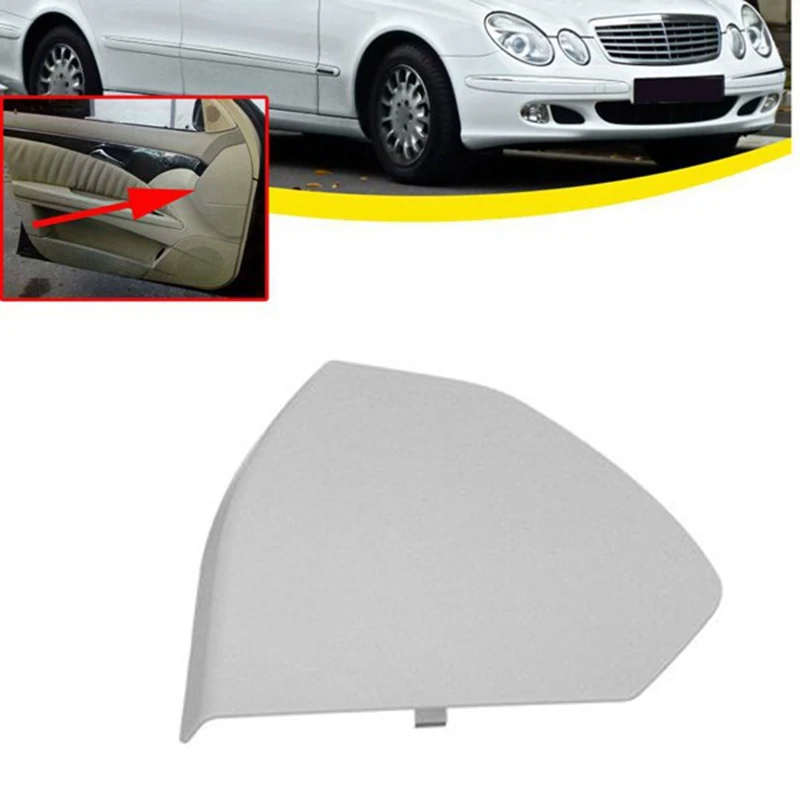 Cubierta superior delantera para puerta lateral derecha de coche, carcasa embellecedora Interior automática para mercedes-benz Clase E W211 2003-2009 2117270148