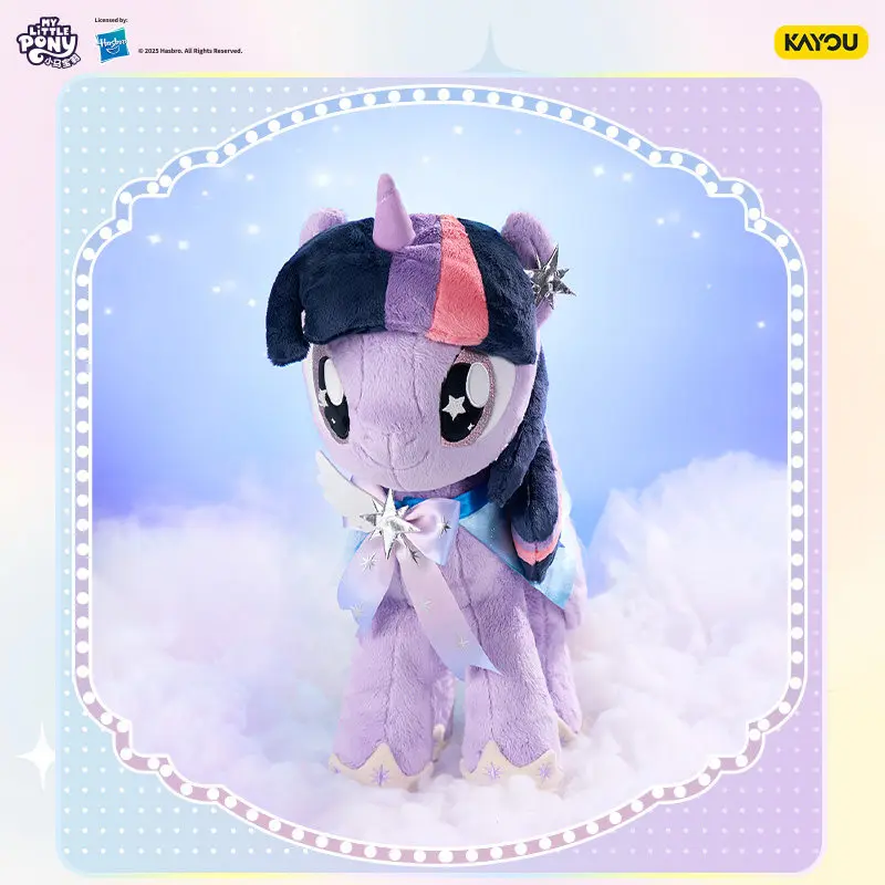 

KAYOU My Little Pony Star Wish Party Series Collection Plush Toy Cute Anime Decoration Gift Surprise Toy Ornament