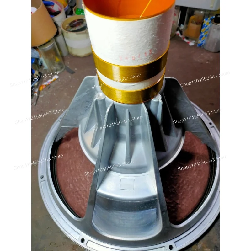 76.2mm Bass Voice Coil, Glass Fiber Former Pure Aluminum Flat Wire Double Layer Winding for JBF2265H Woofer Speaker