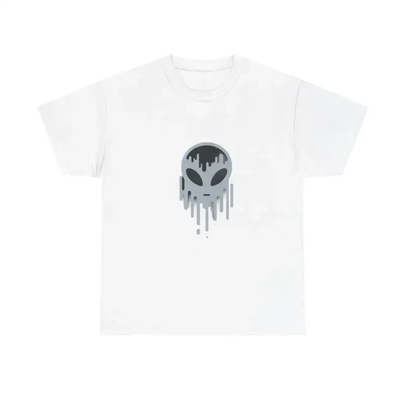 Alien Drip Heavy Cotton T Shirt Space Unique