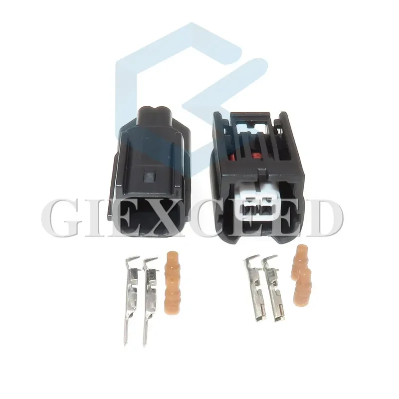

2 Sets 2 Pin AC Assembly 7283-2090 Waterproof Car Light Fog Lamp Socket Auto Reverse Lights Sealed Connector For Honda Infiniti