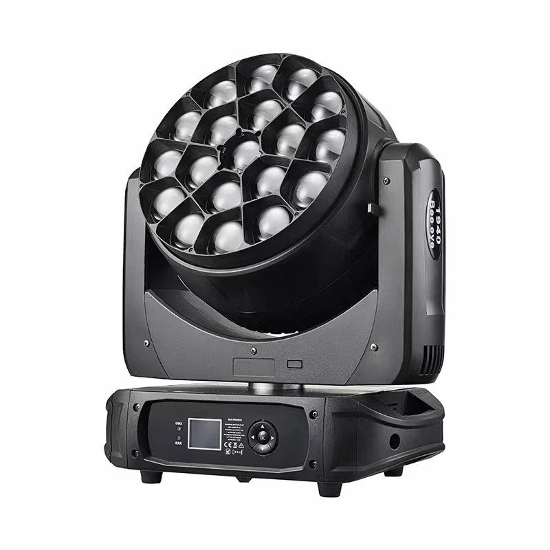 LED BEE EYE LED STAGE Light  19pcs 40W LED MOVING HEAD