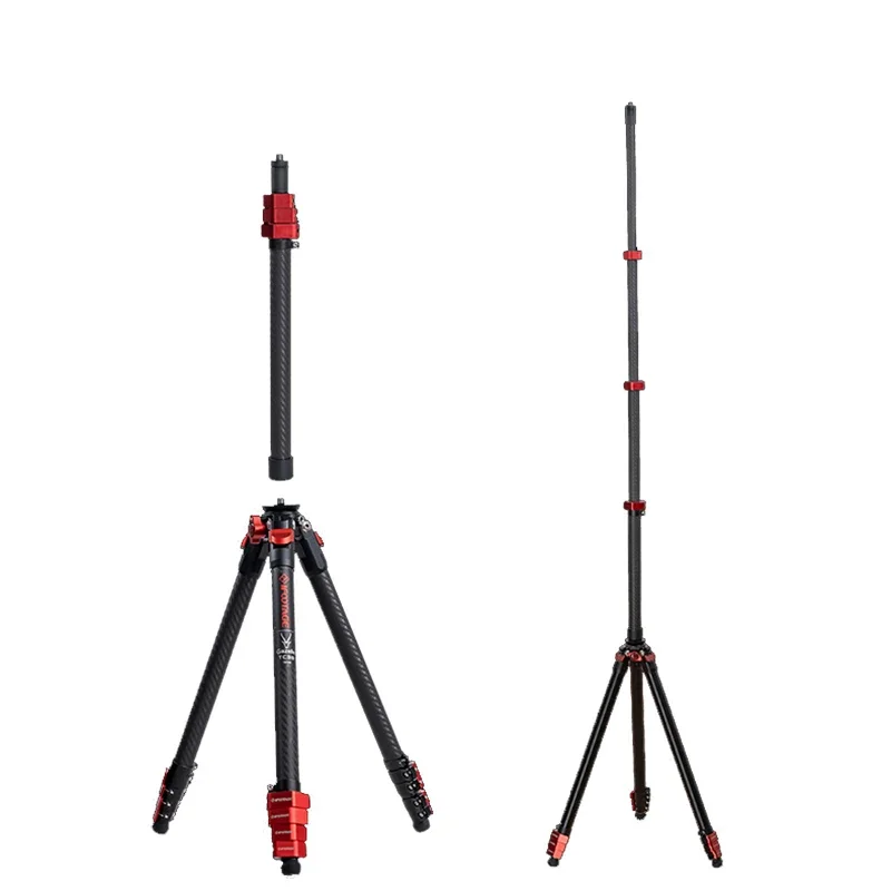 IFOOTAGE TC3B TA3B+K3 Carbon Fiber Tripod Lightweight and Portable Professional Camera Micro SLR Camera Tripod Pan Tilt Set