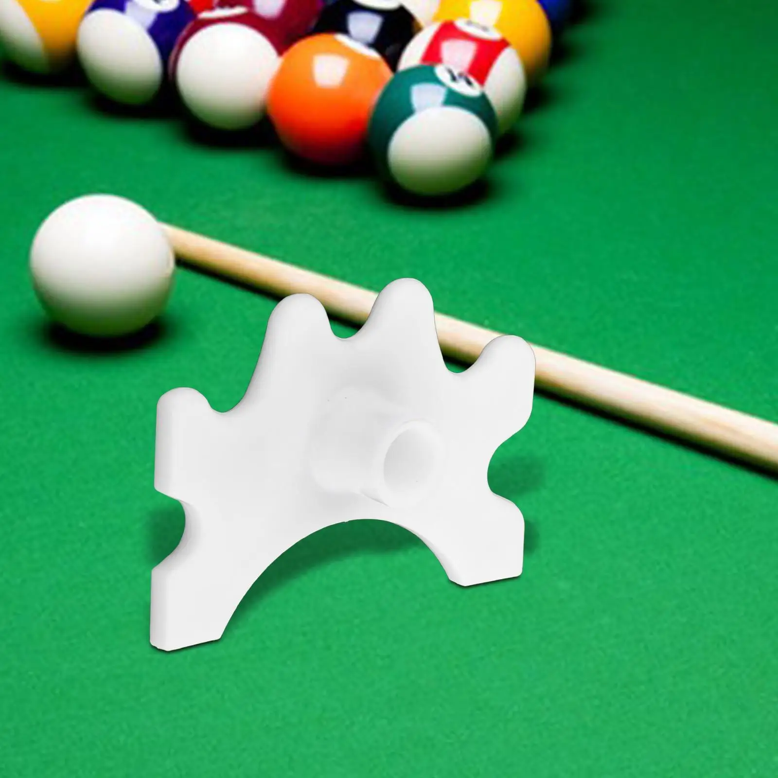 

Billiards Cue Bridge Rack Snooker Rest Portable Lightweight Plastic Tool for Practice Table Accessories