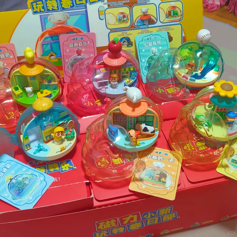 

Original Magnetic Force Shin-Chan Toy For Spring Festi Val Department Fun Coloring Pencil Blind Box Cute Decorated Birthday Gift
