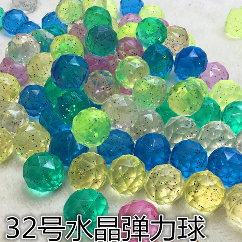 1pcs 32mm Small Rubber Ball Bouncing Ball Anti Stress Toys for Children Jumping Ball Outdoor Games Kids Bath Toys Diameter