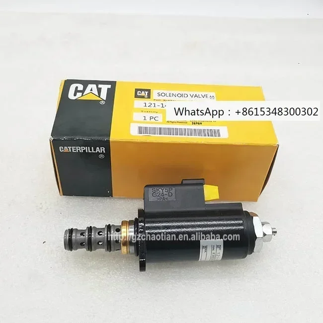 

Детали строительной техники CAT 320B 320D 325B 325D 329D Электромагнитный клапан 121-1491 1211491