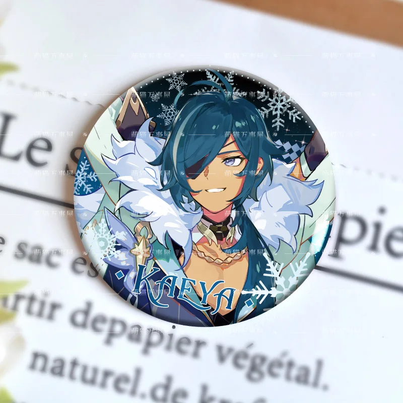 Anime Genshin Impact Kaeya Cosplay Rode Acrylic Cartoon Display Game Standing Sign Animation Peripheral Card Gift