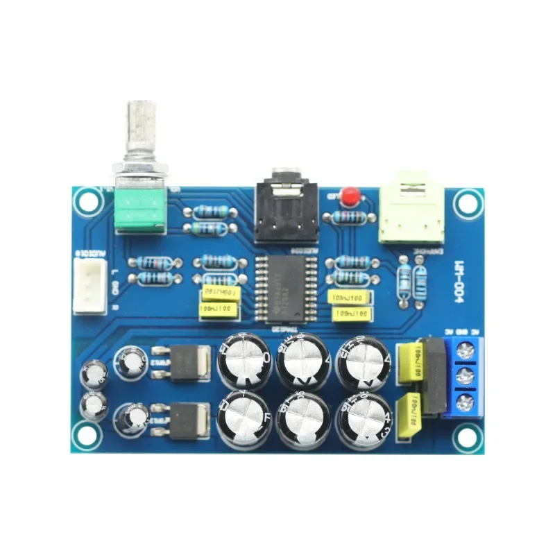 Новая плата усилителя для наушников TPA6120 HIFI TPA6120A2 аудиофильная Плата усилителя для наушников с нулевым нижним уровнем шума готовая плата