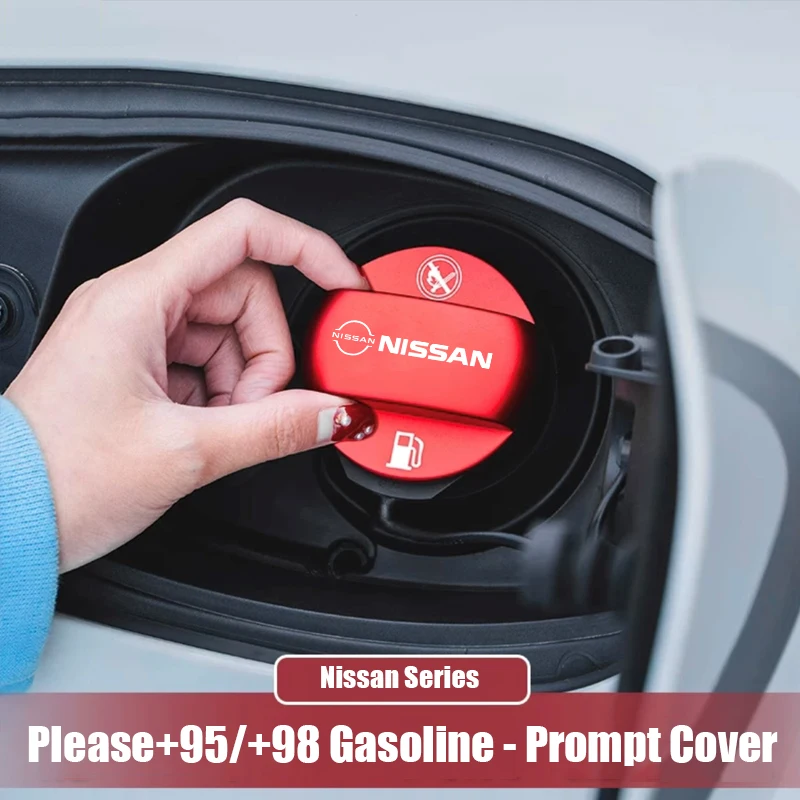 سيارة غطاء تغليف خزان الوقود متجمد سبائك الألومنيوم غطاء اكسسوارات السيارات لنيسان قاشقاي جوك بولسار سنترا ألتيما باترول ميكرا