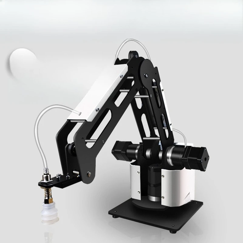 Desktop small industrial three-axis robotic arm, open-source control connection, sorting robot