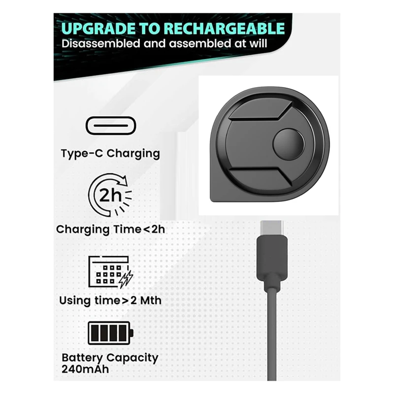 Lampu detektor debu penyedot debu LED, aksesori kepala, lampu LED hijau untuk penyedot debu