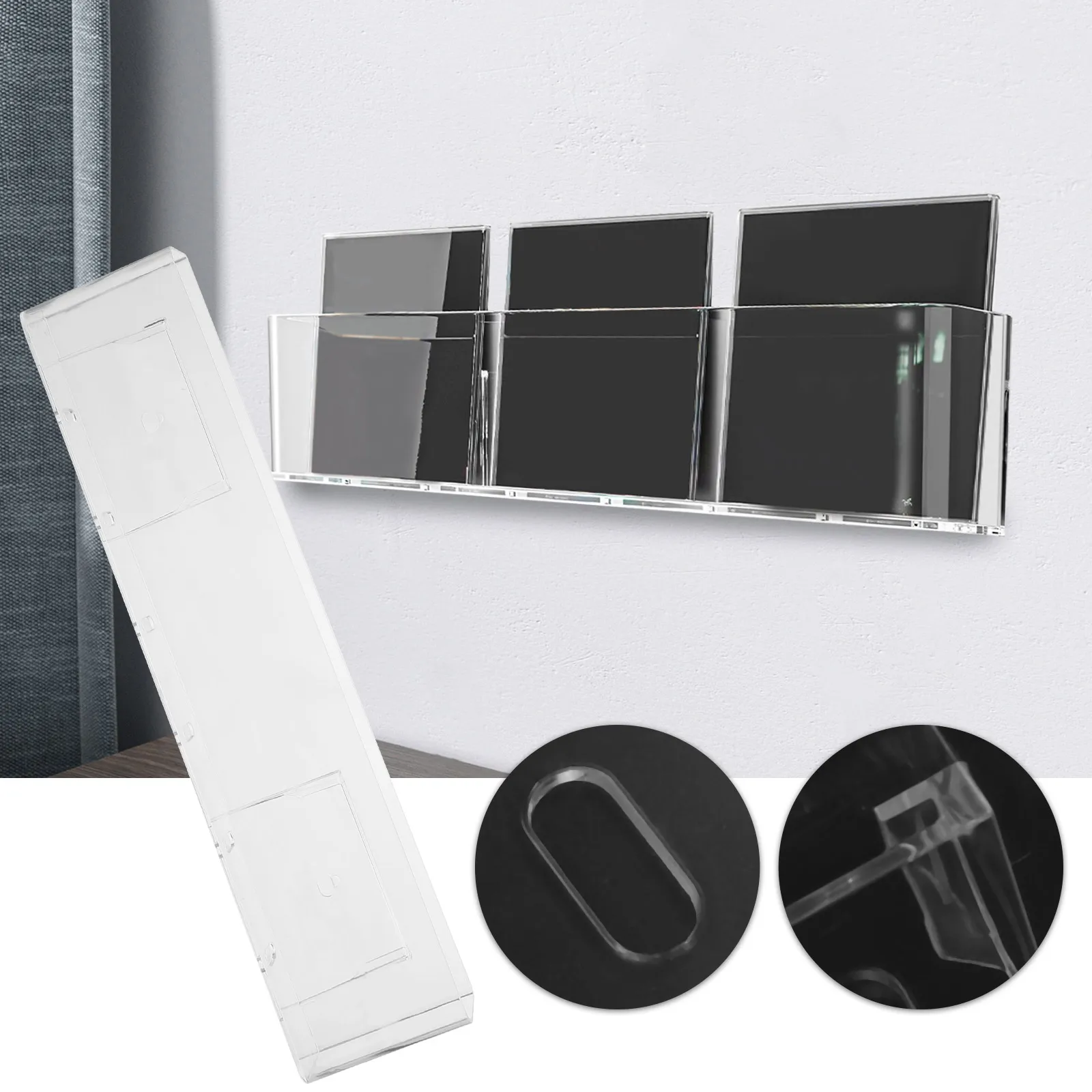 

CD Rack Storage Box Holder Holders Household Acrylic Disc Display Stand Decoration