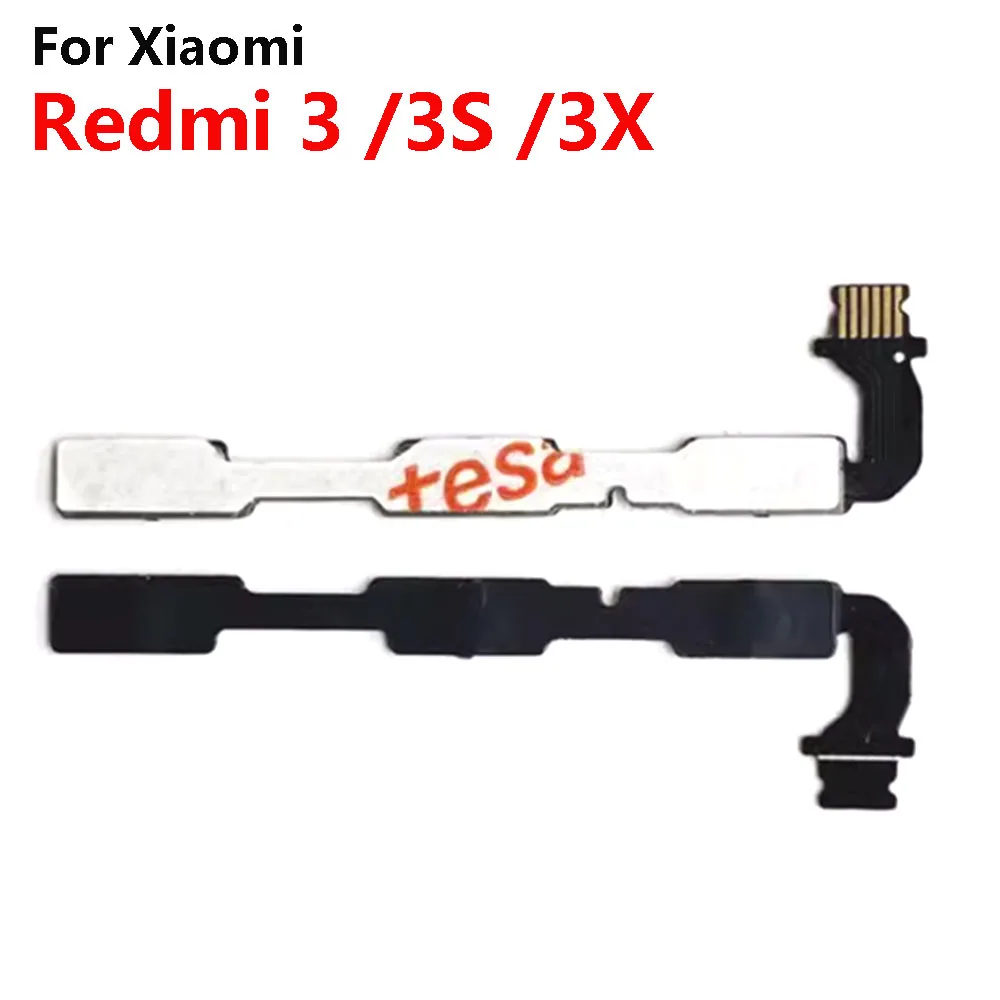 1piece For Xiaomi Redmi Note 2 3 3G 4G Mi 3 4 5 4C 4i 4S Max 3 2 Power Switch On / Off Key Volume Button Flex Cable