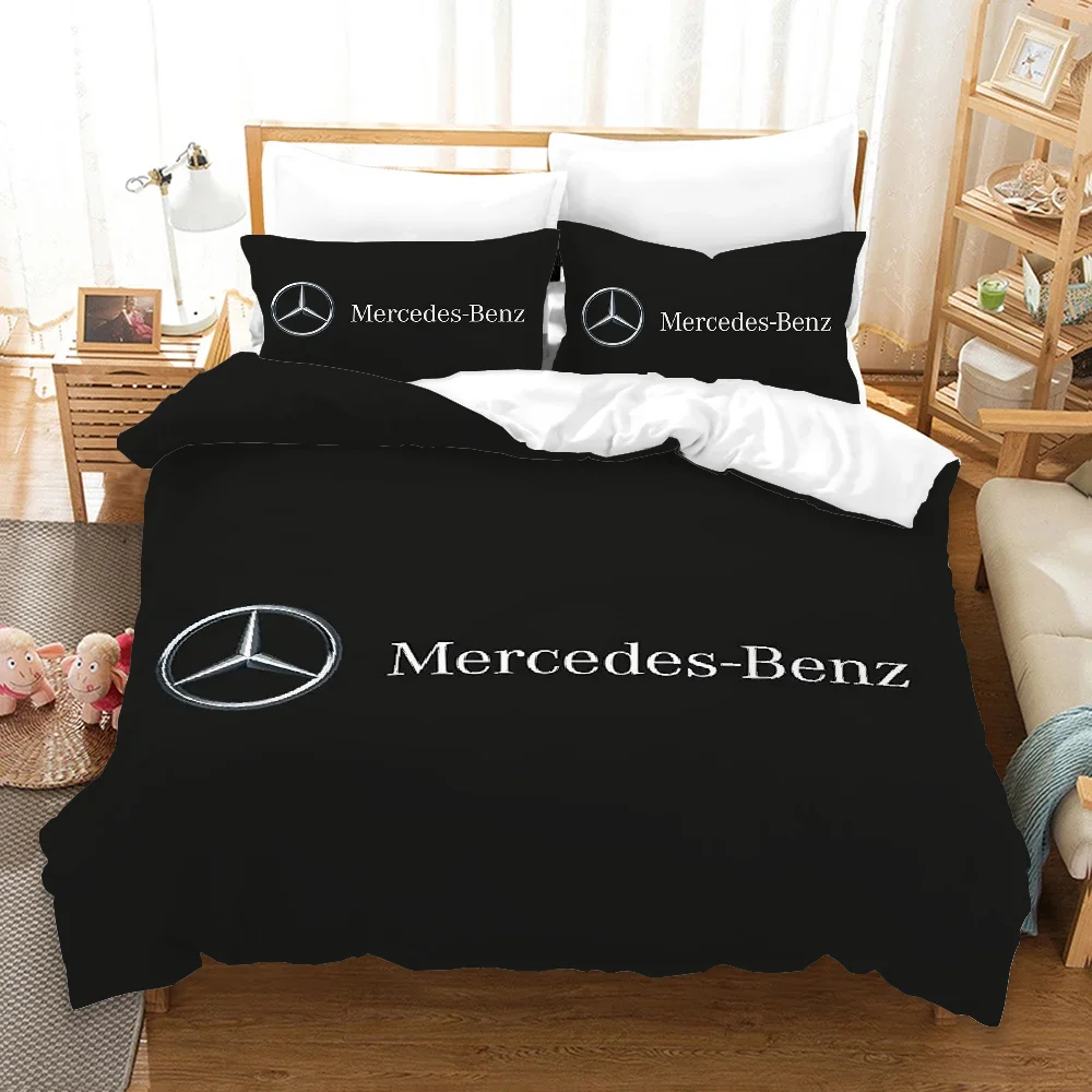 Cover Double Comforter Bedding Sets Bedding Set Duvet Cover Queen Comforter Sets B-benzs-s Quilt Pillowcase Quilt M-Mercedes-s