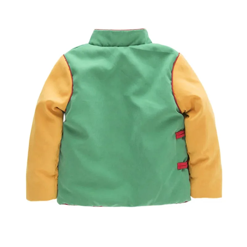 

dd12Anime Japanese Son Goku Kids Thickened Cotton Jacket Cartoon Kakarotto Child Warm Coat Winter Overcoat Cosplay