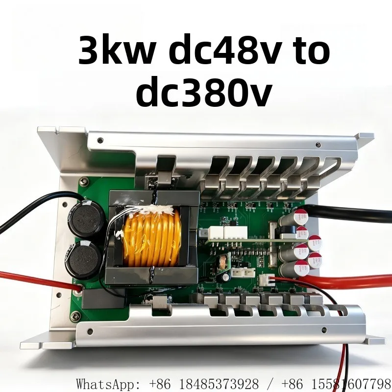 【MODEL】3000W DC Step Up Module 48V To 380V Stabilized High Voltage Boost PCBA Circuit Board