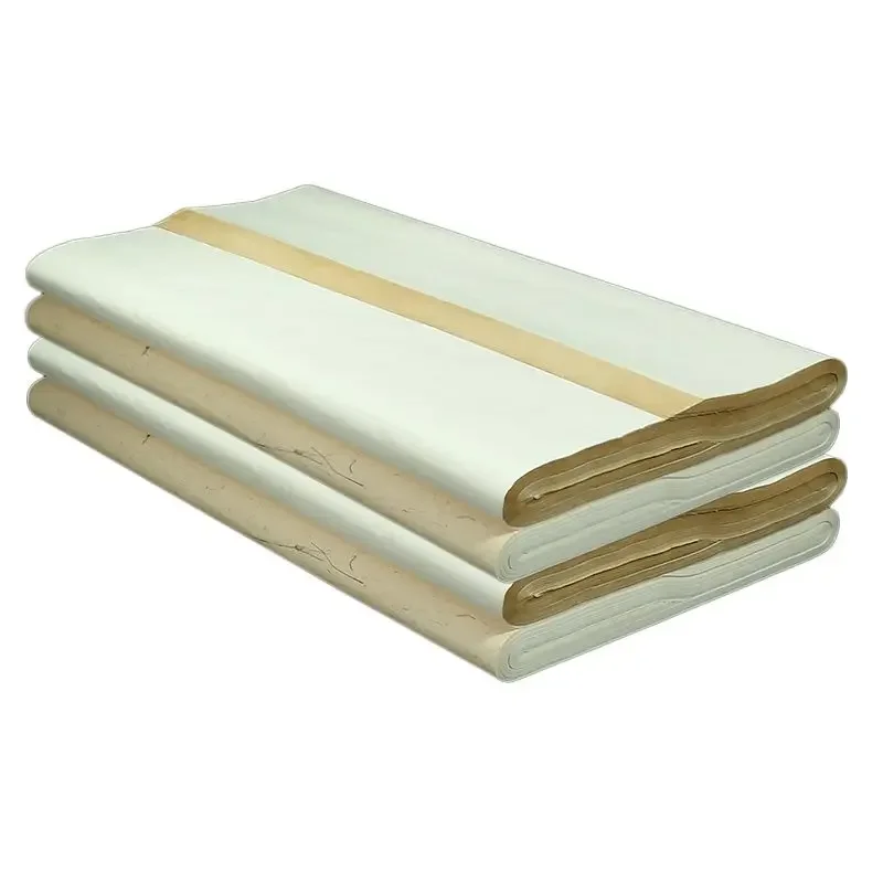 Antique Calligraphy Rice Paper Brush Writing Traditional Chinese Painting Half Ripe Rice Paper Calligraphy Practice Xuan Paper