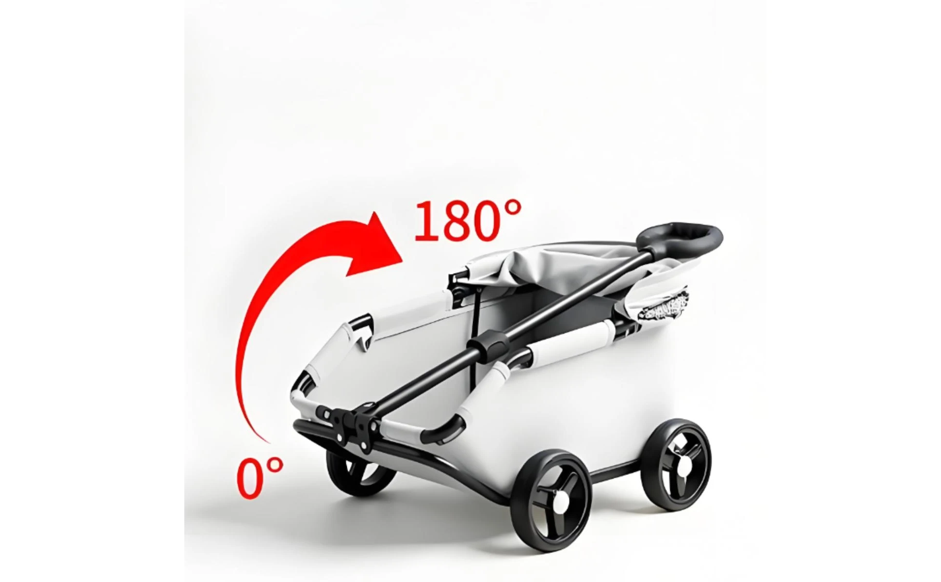 Foldable Pet Stroller Telescoping Handle Lightweight Pet Stroller Rolling Carrier Canopy Transport Body Foldable Pet Stroller Telescoping Handle Lightweight Pet Stroller Rolling Carrier Canopy Transport Body